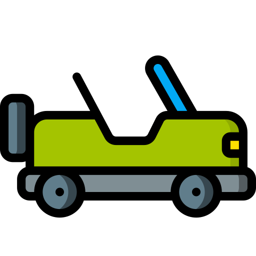 jeep Basic Miscellany Lineal Color icon