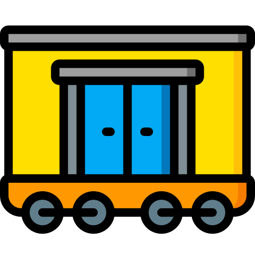 Поезд грузовой Basic Miscellany Lineal Color иконка