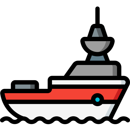 Лодка Basic Miscellany Lineal Color иконка