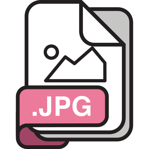 jpg 파일 Generic Outline Color icon