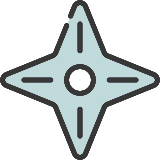 Star Juicy Fish Outline icon