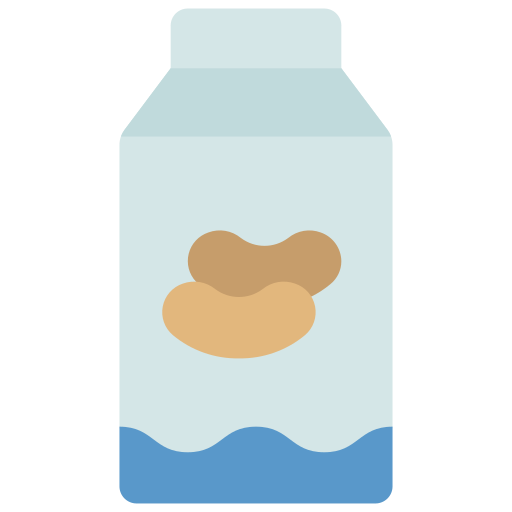 Soy milk Juicy Fish Flat icon