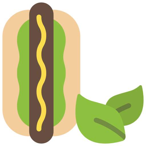 hot dog Juicy Fish Flat icona