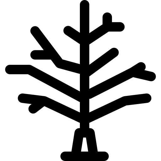 trockener baum Basic Rounded Lineal icon