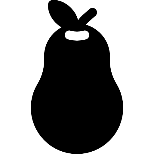 pera Basic Rounded Filled icono