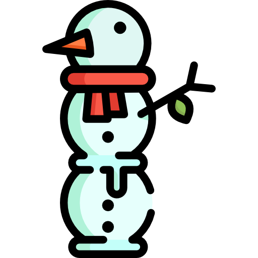 bonhomme de neige Special Lineal color Icône