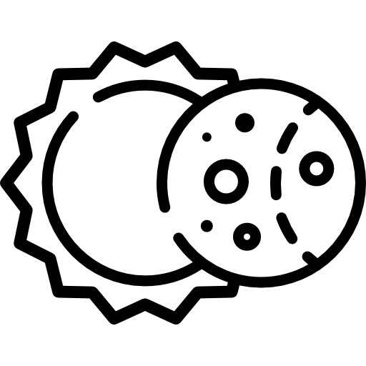 日食 Smooth Contour Lineal icon