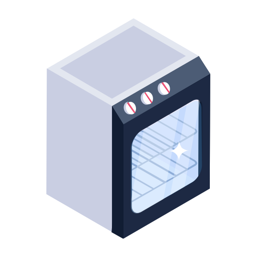 horno microondas Generic Isometric icono