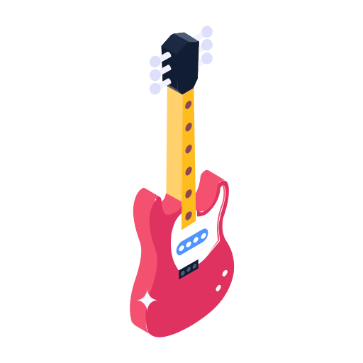 Electric guitar Generic Isometric icon