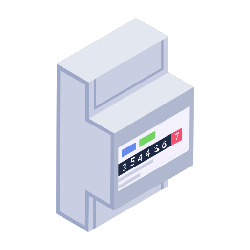 電気メーター Generic Isometric icon