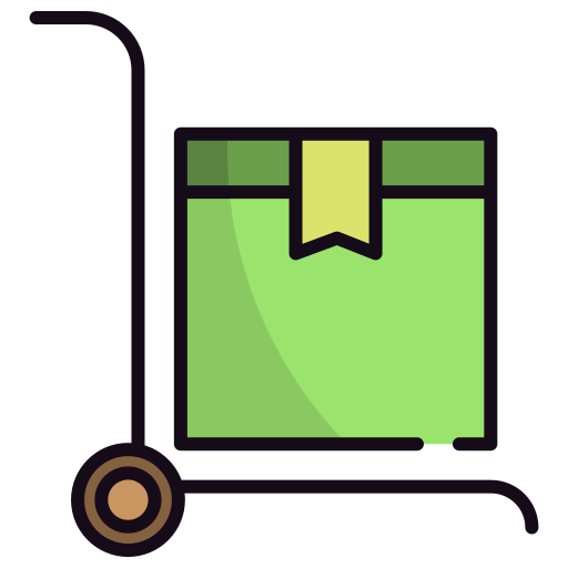 배달 상자 Generic Outline Color icon