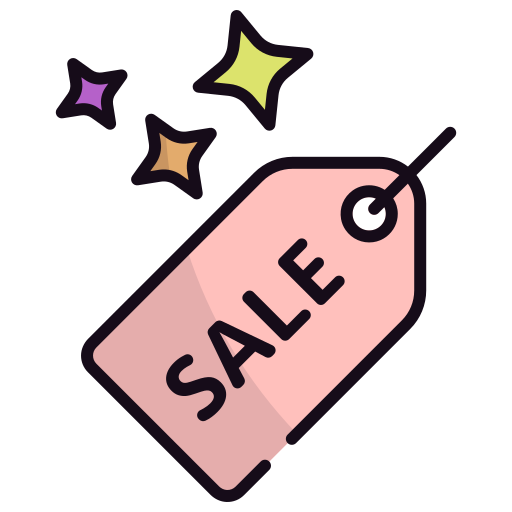 sale-tag Generic Outline Color icon