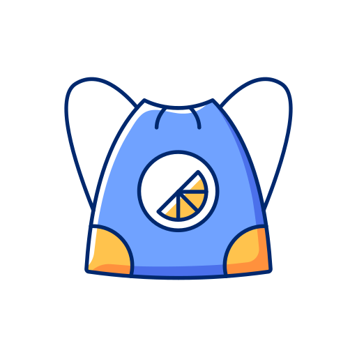 rucksack Generic Thin Outline Color icon
