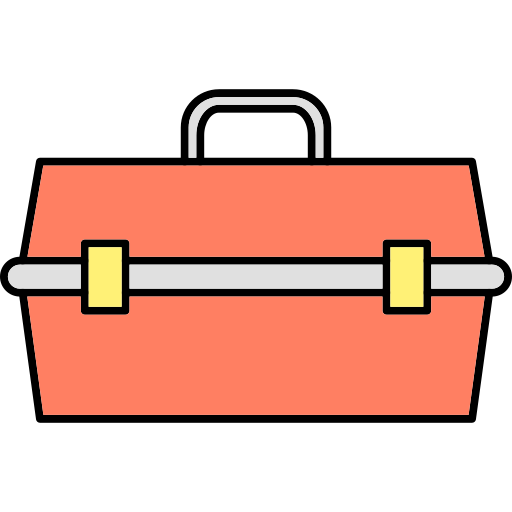 caja de herramientas Generic Thin Outline Color icono