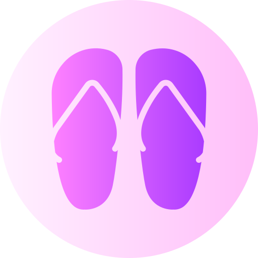 slippers Generic Flat Gradient icoon