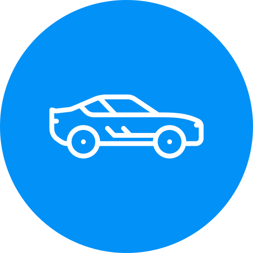 samochód Generic Flat ikona