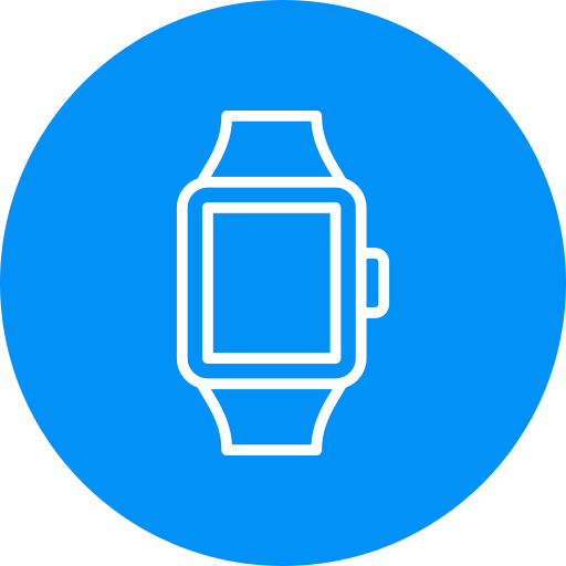 orologio intelligente Generic Flat icona