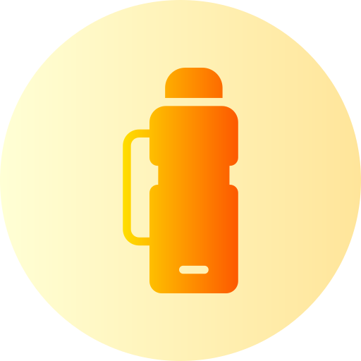 thermosflasche Generic Flat Gradient icon