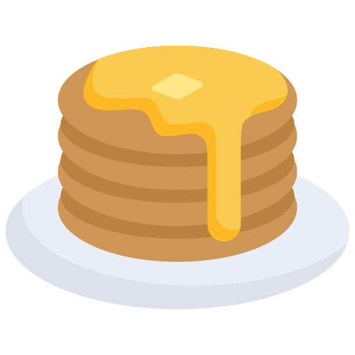 Pancake Kosonicon Flat icon