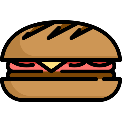 Sandwich Kosonicon Lineal color icon