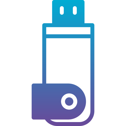 Flash drive Generic Flat Gradient icon