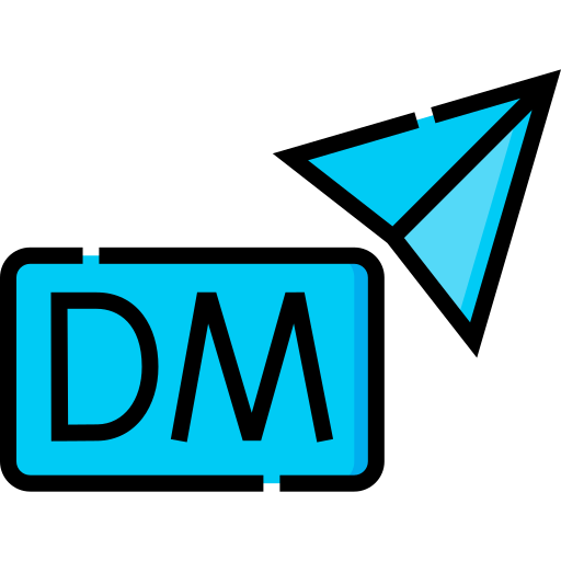 dm Detailed Straight Lineal color icon