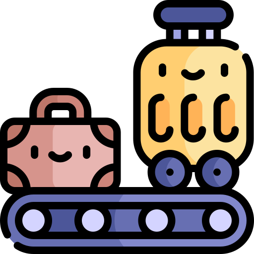 transportband Kawaii Lineal color icoon