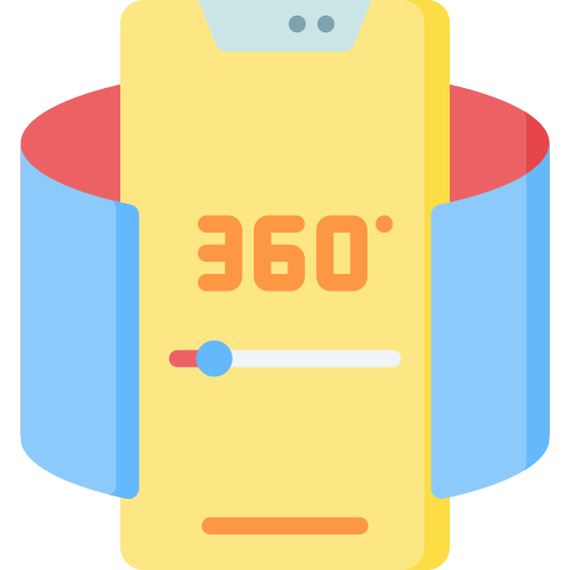 360 view Special Flat icon