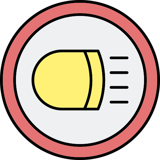 lichter an Generic Thin Outline Color icon