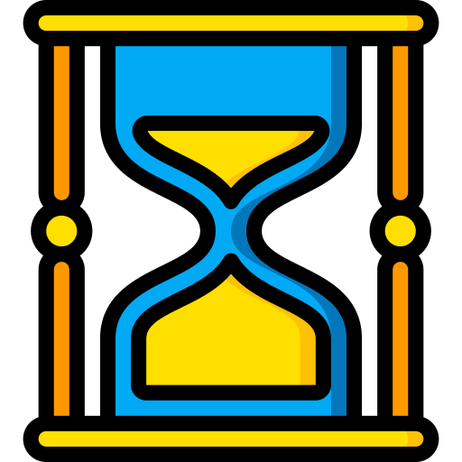 Hourglass Basic Miscellany Lineal Color icon