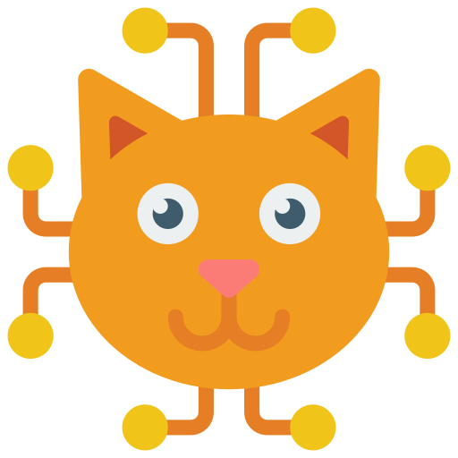 gato Basic Miscellany Flat icono