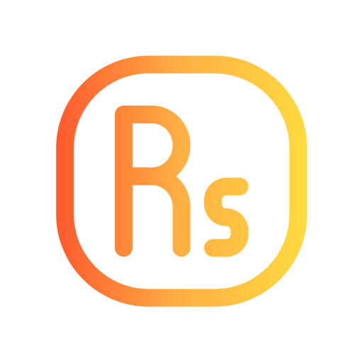 rupie Generic Gradient icon