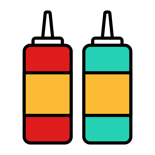 salsas Generic Outline Color icono