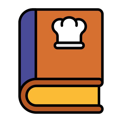 libro de recetas Generic Outline Color icono