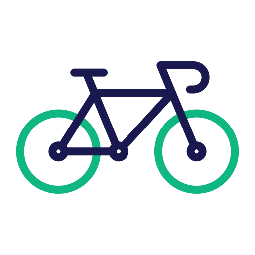 Велосипед Generic Outline Color иконка