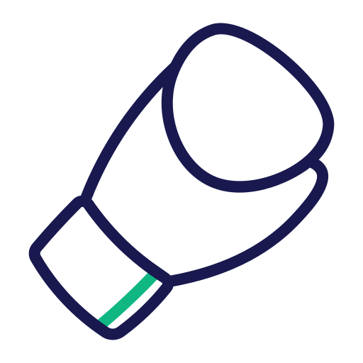 boxhandschuh Generic Outline Color icon