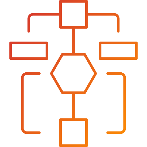 stroomschema Generic Gradient icoon