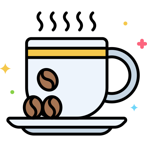 kaffee Flaticons Lineal Color icon