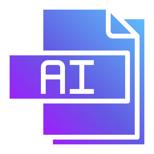 aiファイル Generic Flat Gradient icon