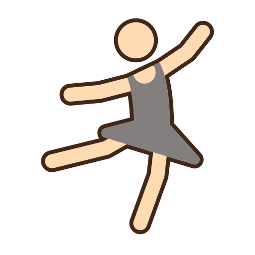 ballett Flaticons Lineal Color icon