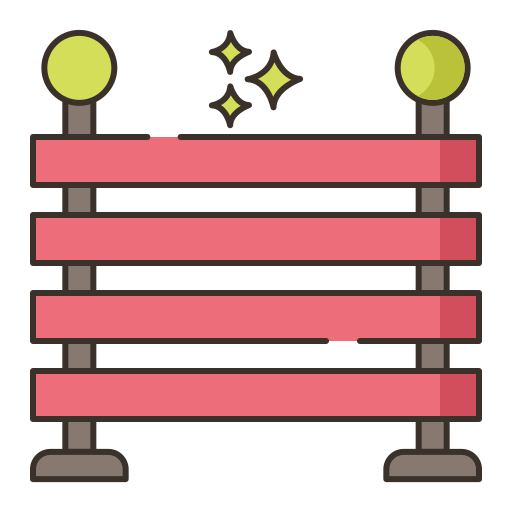 Barriers Flaticons Lineal Color icon