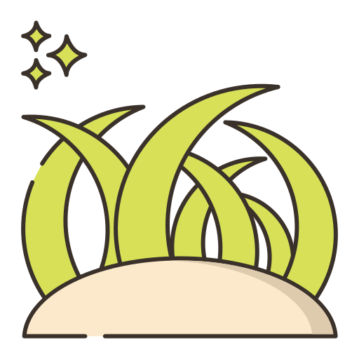 잔디 Flaticons Lineal Color icon