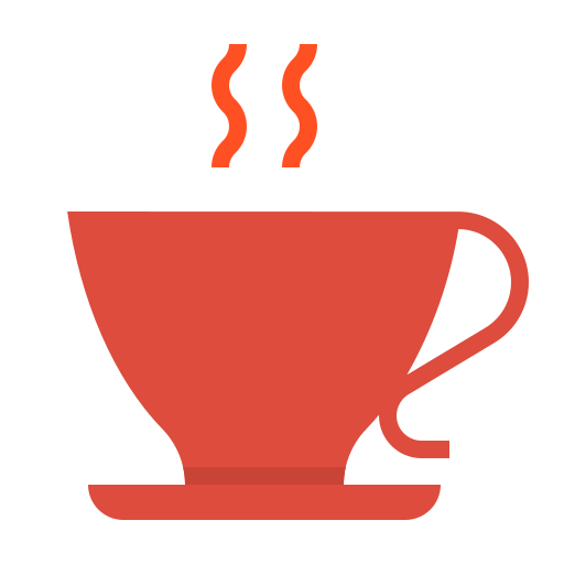 Кофейная чашка itim2101 Flat иконка
