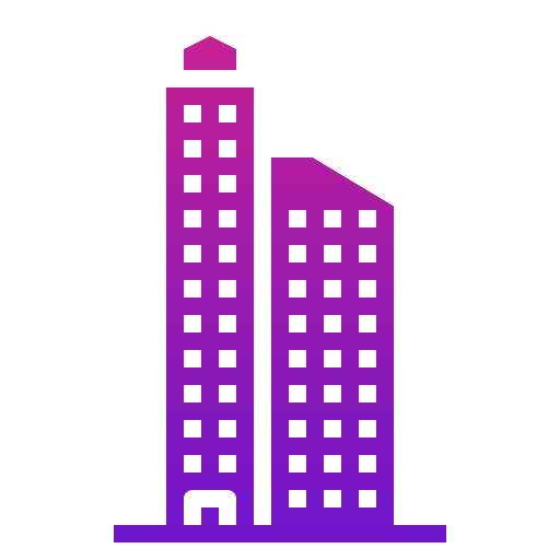 rascacielos Generic Flat Gradient icono