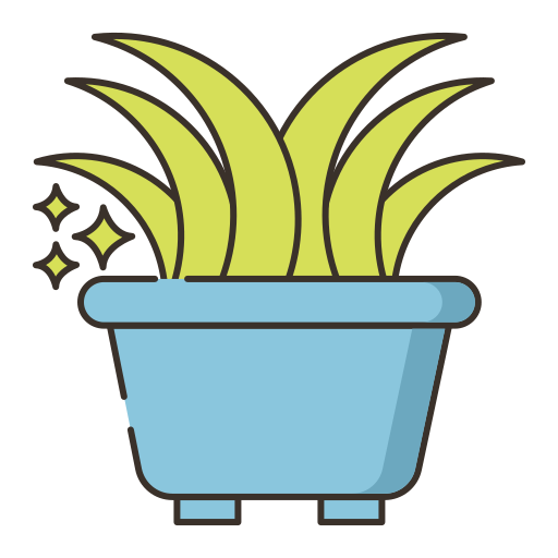 piante da appartamento Flaticons Lineal Color icona
