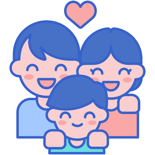 familie Flaticons Lineal Color icoon