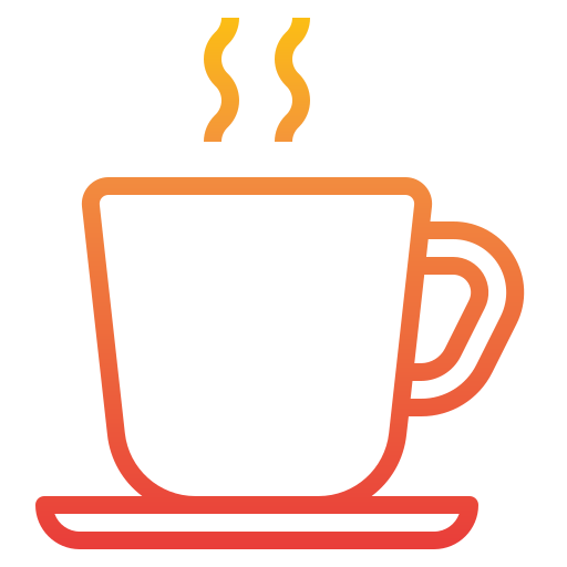 taza de café itim2101 Gradient icono
