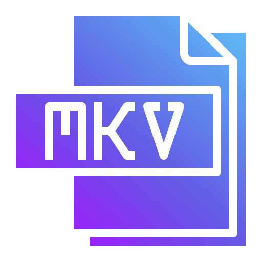 mkv Generic Flat Gradient ikona