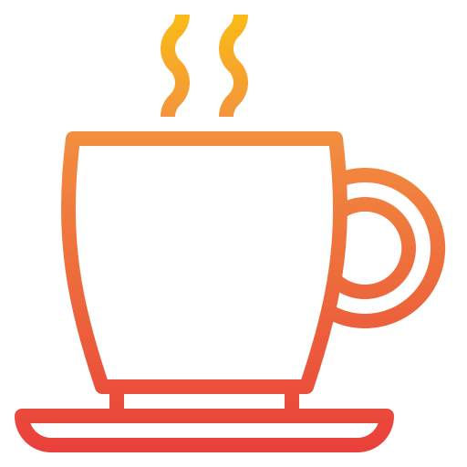 taza de café itim2101 Gradient icono