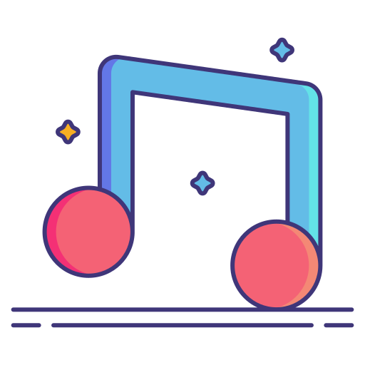 Music Flaticons Lineal Color icon
